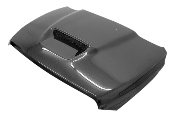 IMAGE 1 - 2009-2018 Dodge Ram 1500 SRT Style Carbon Fiber Hood by ViS Racing - 09DGRAM2DSRT-010C