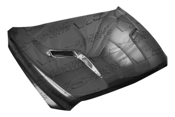 IMAGE 2 - 2009-2018 Dodge Ram 1500 SRT 2 Style Carbon Fiber Hood by ViS Racing - 09DGRAM2DSRT2-010C