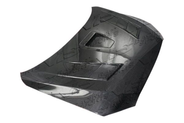 IMAGE 7 - 2008-2015 Mitsubishi Lancer EVO X Terminator GT Style Carbon Fiber Hood by ViS Racing - 08MTEV104DTMGT-010C