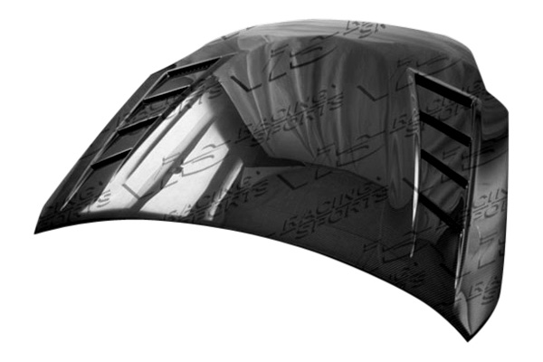 IMAGE 1 - 2007-2008 Nissan 350Z Terminator GT Style Carbon Fiber Hood by ViS Racing - 07NS3502DTMGT-010C