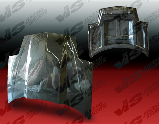 IMAGE 2 - 1993-1997 Pontiac Firebird Cowl Induction Style Carbon Fiber Hood by ViS Racing - 93PTFIR2DCI-010C