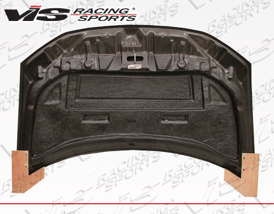 IMAGE 2 - 2012-2012 Honda Civic 4DR RVS Style Carbon Fiber Hood by ViS Racing - 12HDCVC4DRVS-010C