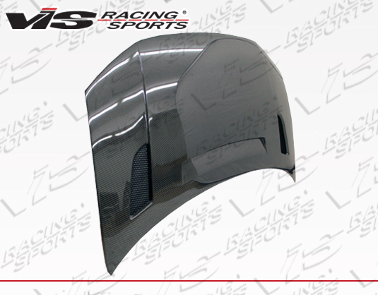 IMAGE 4 - 2012-2012 Honda Civic 4DR RVS Style Carbon Fiber Hood by ViS Racing - 12HDCVC4DRVS-010C