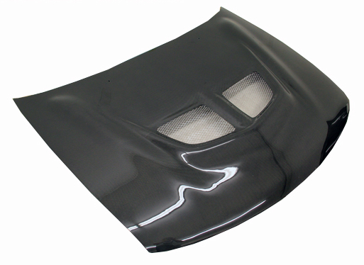 IMAGE 1 - 1995-1999 Dodge Avenger EVO Style Carbon Fiber Hood by ViS Racing - 95DGAVG2DEV-010C