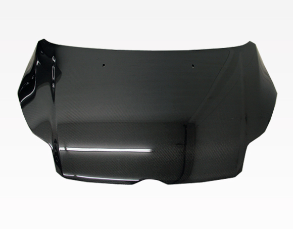 IMAGE 2 - 2012-2014 Ford Focus 2DR/4DR OEM Style Carbon Fiber Hood by ViS Racing - 12FDFOC2DOE-010C