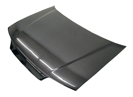 IMAGE 1 - 1988-1991 Honda Civic JDM HB SIR Style Carbon Fiber Hood by ViS Racing - 88HDCVCHBJSI-010C