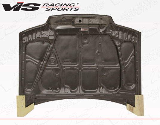 IMAGE 2 - 1988-1991 Honda Civic JDM HB SIR Style Carbon Fiber Hood by ViS Racing - 88HDCVCHBJSI-010C