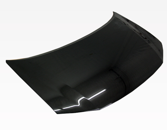 IMAGE 1 - 2013-2015 Honda Civic 4DR OEM Style Carbon Fiber Hood by ViS Racing - 13HDCVC4DOE-010C