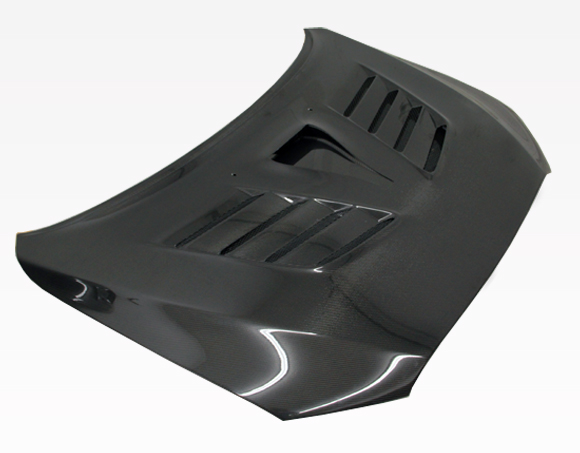 IMAGE 1 - 2008-2015 Mitsubishi Lancer EVO X VRS Style Carbon Fiber Hood by ViS Racing - 08MTEV104DVRS-010C