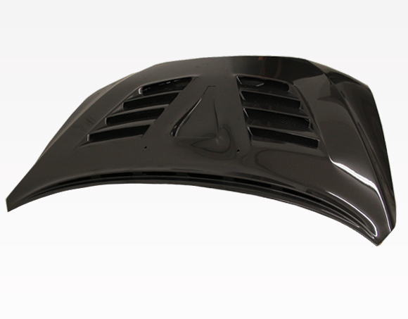 IMAGE 4 - 2008-2015 Mitsubishi Lancer EVO X VRS Style Carbon Fiber Hood by ViS Racing - 08MTEV104DVRS-010C