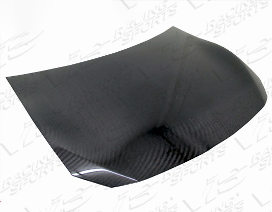 IMAGE 1 - 2013-2019 Subaru BRZ OEM Style Carbon Fiber Hood by ViS Racing - 13SBBRZ2DOE-010C