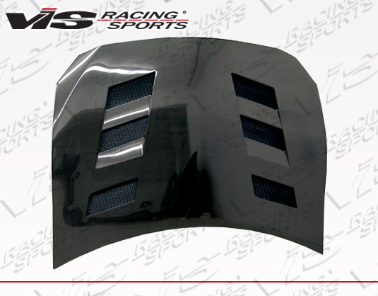 IMAGE 4 - 2013-2019 Subaru BRZ AMS Style Carbon Fiber Hood by ViS Racing - 13SBBRZ2DAMS-010C