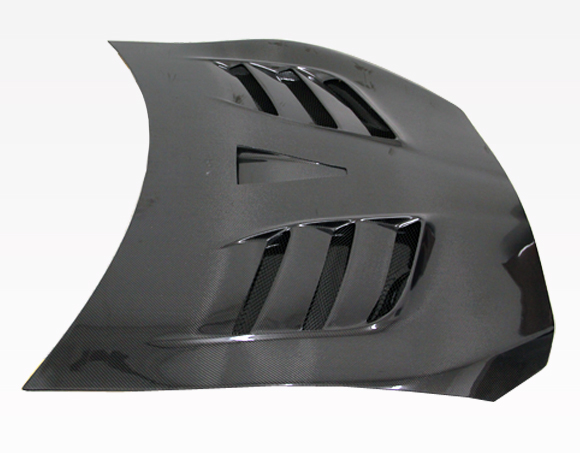 IMAGE 3 - 2013-2019 Subaru BRZ VRS Style Carbon Fiber Hood by ViS Racing - 13SBBRZ2DVRS-010C
