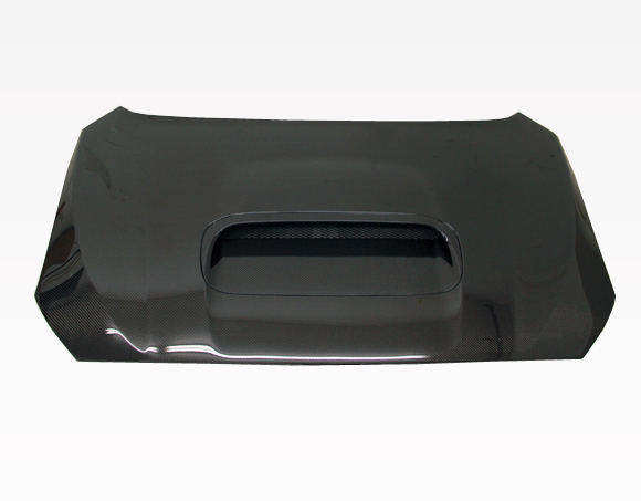 IMAGE 2 - 2015-2020 Subaru WRX 4DR STI Style Carbon Fiber Hood by ViS Racing - 15SBWRX4DSTI-010C