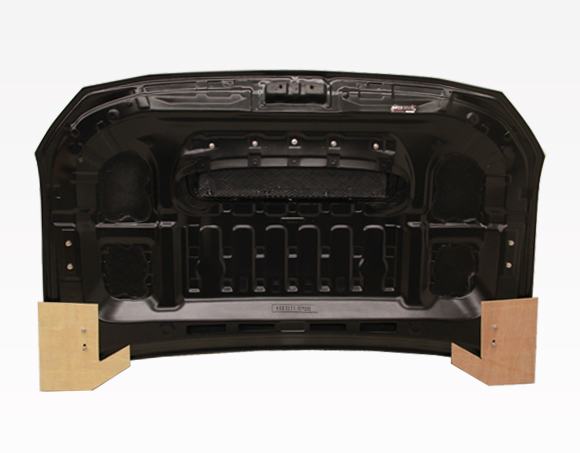 IMAGE 3 - 2015-2020 Subaru WRX 4DR STI Style Carbon Fiber Hood by ViS Racing - 15SBWRX4DSTI-010C