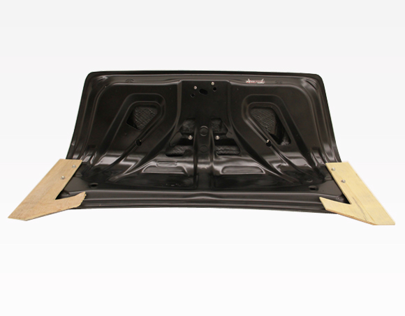 IMAGE 4 - 2008-2014 Subaru WRX 4DR Demon Style Carbon Fiber Trunk by ViS Racing - 08SBWRX4DDEM-020C