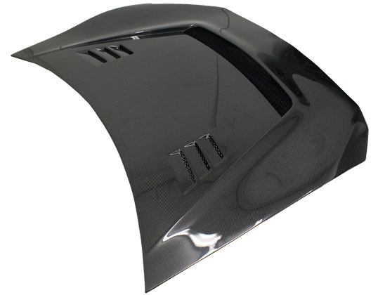 IMAGE 1 - 2013-2019 Scion FR-S JTC Style Carbon Fiber Hood by ViS Racing - 13SNFRS2DJTC-010C
