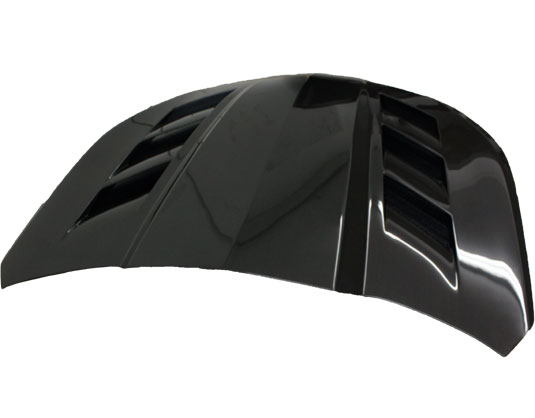 IMAGE 2 - 2016-2022 Chevrolet Camaro AMS Style Carbon Fiber Hood by ViS Racing - 16CHCAM2DAMS-010C