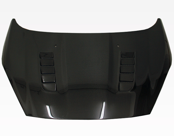 IMAGE 4 - 2014-2016 Ford Fiesta 2DR/4DR RS Style Carbon Fiber Hood by ViS Racing - 14FDFIE2DRS-010C