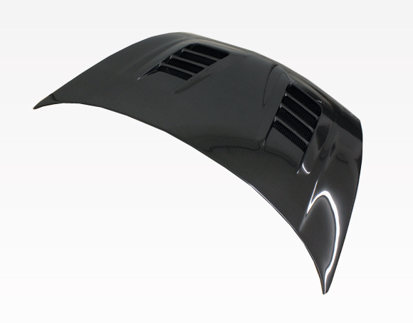 IMAGE 2 - 2006-2011 Honda Civic JDM 4DR J Speed Style Carbon Fiber Hood by ViS Racing - 06HDCVC4DJJSP-010C