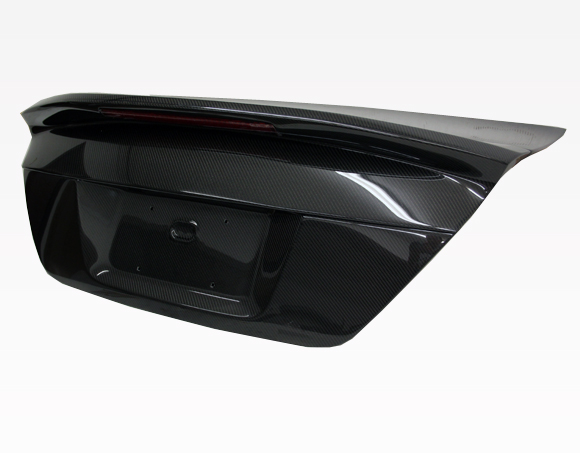 IMAGE 4 - 2012-2013 Honda Civic Si 2DR OEM Style Carbon Fiber Trunk by ViS Racing - 12HDCVC2DSI-020C