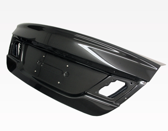 IMAGE 1 - 2013-2015 Honda Civic 4DR OEM Style Carbon Fiber Trunk by ViS Racing - 13HDCVC4DOE-020C