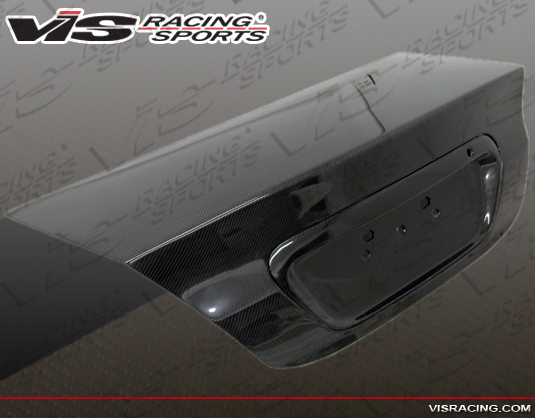 IMAGE 2 - 2004-2007 Mitsubishi Lancer 4DR OEM Style Carbon Fiber Trunk by ViS Racing - 04MTLAN4DOE-020C