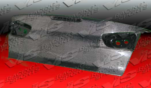 IMAGE 1 - 2008-2015 Mitsubishi Lancer 4DR OEM Style Carbon Fiber Trunk by ViS Racing - 08MTLAN4DOE-020C