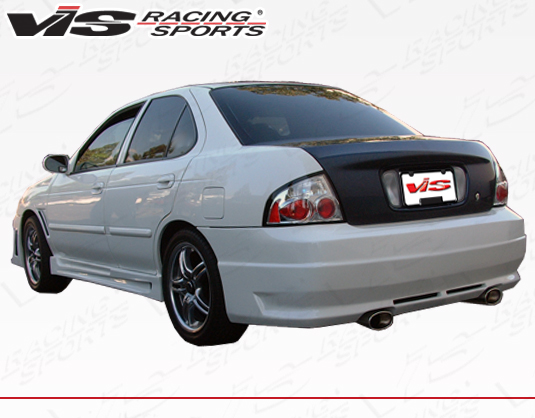 IMAGE 3 - 2000-2006 Nissan Sentra 4DR OEM Style Carbon Fiber Trunk by ViS Racing - 00NSSEN4DOE-020C