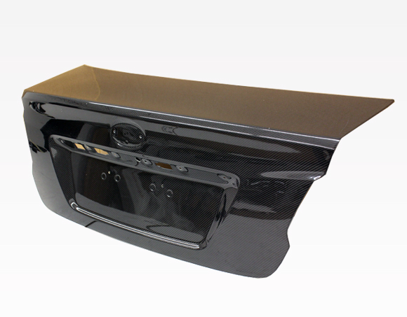 IMAGE 3 - 2015-2018 Subaru WRX 4DR OEM Style Carbon Fiber Trunk by ViS Racing - 15SBWRX4DOE-020C