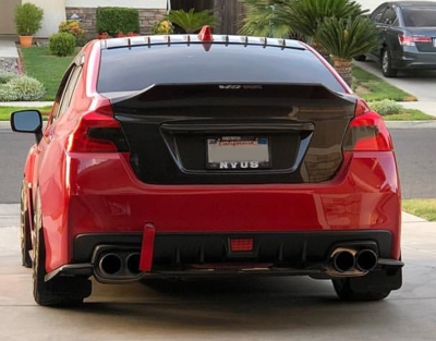 IMAGE 1 - 2015-2018 Subaru WRX 4DR SS Style Carbon Fiber Trunk by ViS Racing - 15SBWRX4DSS-020C