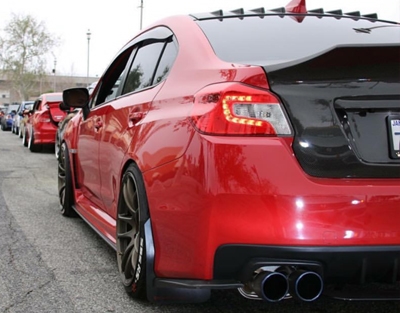 IMAGE 6 - 2015-2018 Subaru WRX 4DR SS Style Carbon Fiber Trunk by ViS Racing - 15SBWRX4DSS-020C