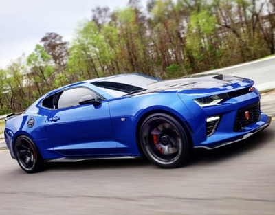 IMAGE 7 - 2016-2022 Chevrolet Camaro Terminator Style Carbon Fiber Hood by ViS Racing - 16CHCAM2DTM-010C