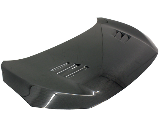 IMAGE 1 - 2016-2020 Honda Civic 2/4DR Techno R Style Carbon Fiber Hood by ViS Racing - 16HDCVC2DTNR-010C