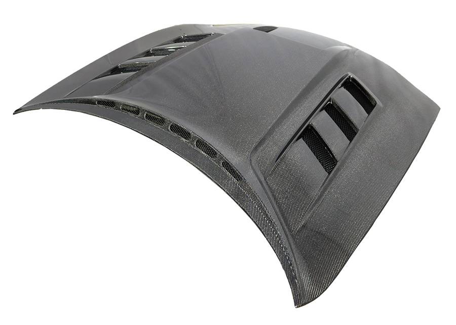 IMAGE 2 - 2015-2021 Dodge Charger Terminator Style Carbon Fiber Hood by ViS Racing - 15DGCHA4DTM-010C