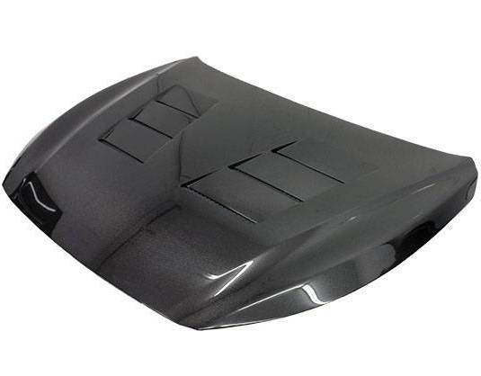 IMAGE 1 - 2014-2022 Infiniti Q50 4DR Terminator Style Carbon Fiber Hood by ViS Racing - 14INQ504DTM-010C