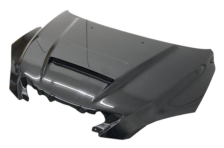 IMAGE 1 - 2004-2009 Mazda 3 HB Mazda Speed Style Carbon Fiber Hood by ViS Racing - 04MZ3HBMS-010C