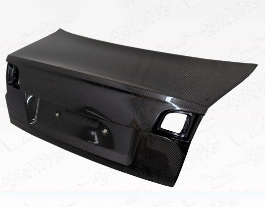 IMAGE 1 - 2006-2007 Audi A4 4DR OEM Style Carbon Fiber Trunk by ViS Racing - 06AUA44DOE-020C