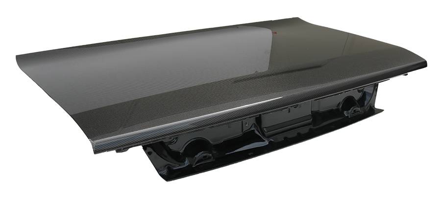 IMAGE 1 - 2008-2021 Dodge Challenger OEM Style Carbon Fiber Trunk by ViS Racing - 09DGCHL2DOE-020C