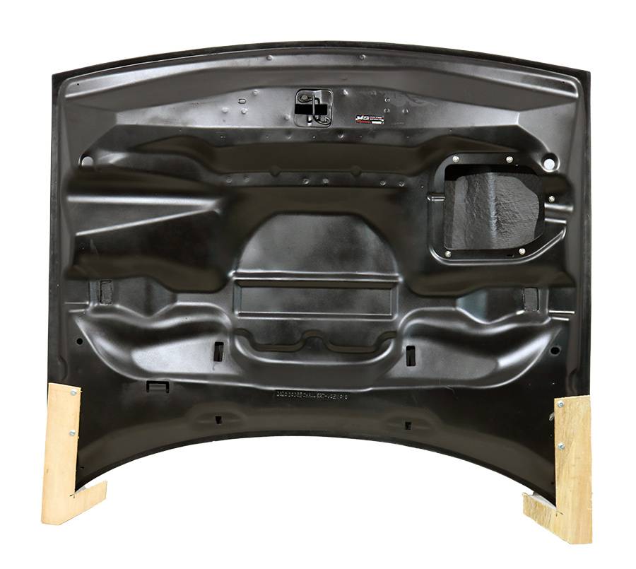 IMAGE 5 - 2008-2021 Dodge Challenger Demon Style Carbon Fiber Hood by ViS Racing - 09DGCHL2DDEM-010C