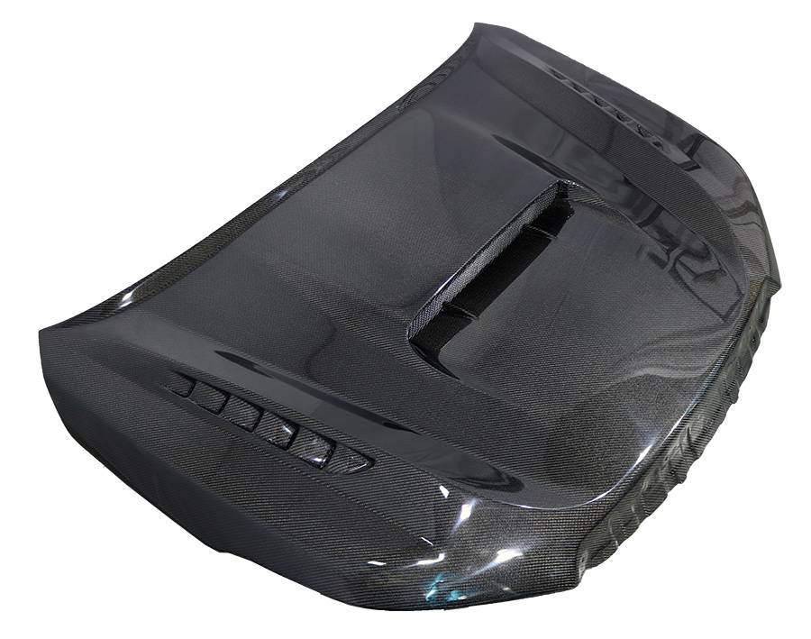 IMAGE 1 - 2014-2018 Subaru Forester 4DR V Line Style Carbon Fiber Hood by ViS Racing - 14SBFOR4DVL-010C