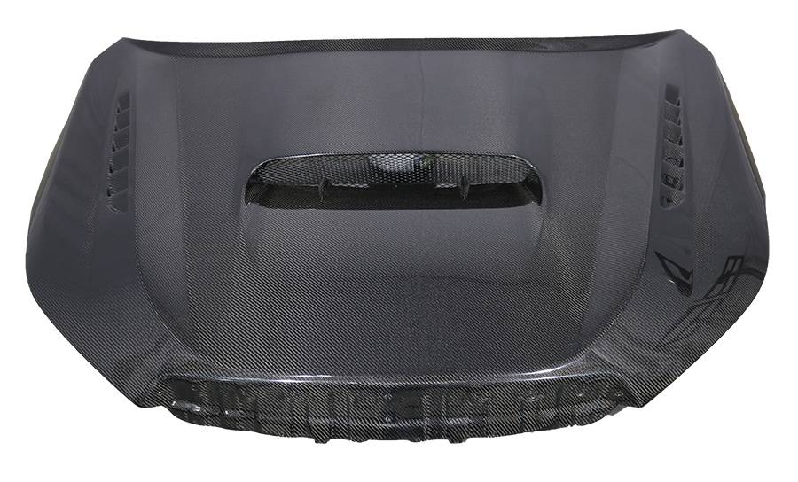 IMAGE 4 - 2014-2018 Subaru Forester 4DR V Line Style Carbon Fiber Hood by ViS Racing - 14SBFOR4DVL-010C