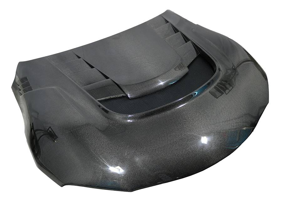 IMAGE 3 - 2020-2021 Toyota Supra 2DR VRS Style Carbon Fiber Hood by ViS Racing - 20TYSUP2DVRS-010C