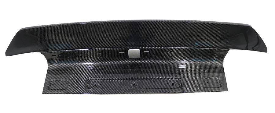 IMAGE 2 - 2015-2022 Ford Mustang Demon Style Carbon Fiber Trunk by ViS Racing - 15FDMUS2DDEM-020C