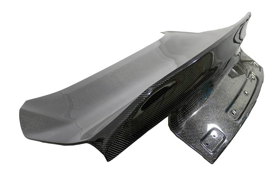 IMAGE 5 - 2015-2022 Ford Mustang Demon Style Carbon Fiber Trunk by ViS Racing - 15FDMUS2DDEM-020C