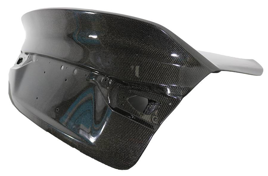 IMAGE 1 - 2018-2022 Infiniti Q50 4DR Demon Style Carbon Fiber Trunk by ViS Racing - 18INQ504DDEM-020C