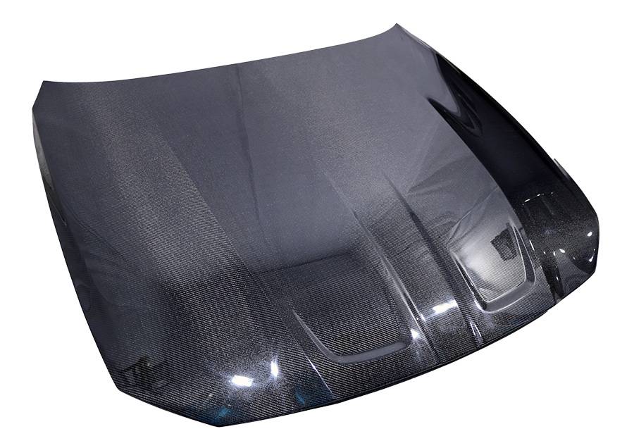 IMAGE 1 - 2021-2023 BMW M3/M4 G80/G82 OEM Style Carbon Fiber Hood by ViS Racing - 21BMG822DOE-010C