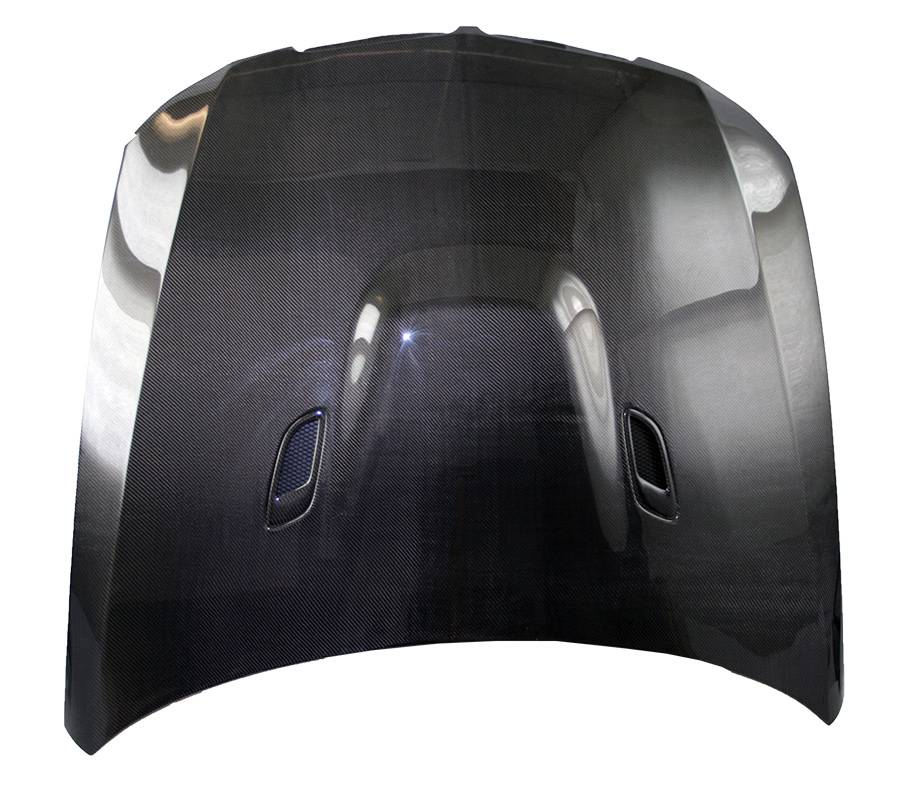 IMAGE 1 - 2009-2011 BMW 3-Series 4DR E90 M3 Style Carbon Fiber Hood by ViS Racing - 09BME904DM3-010C