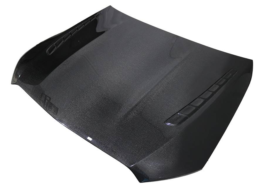 IMAGE 2 - 2022-2023 Mercedes-Benz C-Class 4DR W206 XTS Style Carbon Fiber Hood by ViS Racing - 22MEW2064DXTS-010C