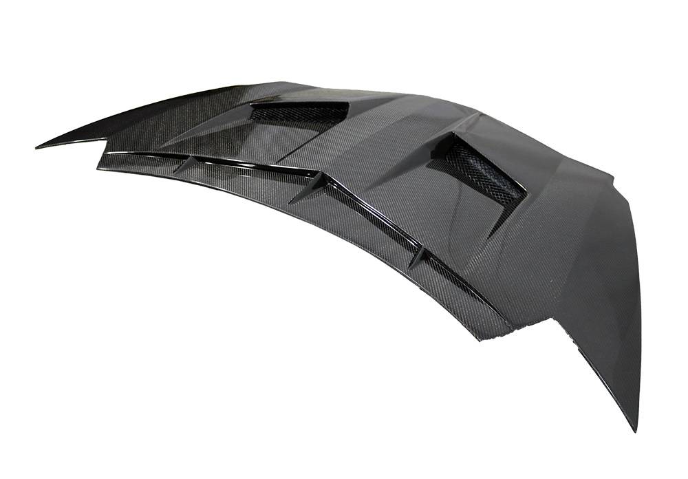 IMAGE 4 - 2012-2020 Lamborghini Aventador LP700/LP720/LP750 Viper Style Carbon Fiber Hood by ViS Racing - 12LBAVE2DVR-010C